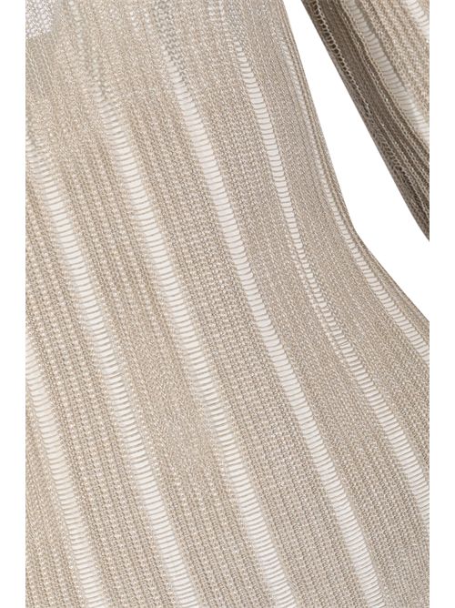 Abito lungo in maglia misto viscosa lurex Patrizia Pepe | 2A3031 K328W435